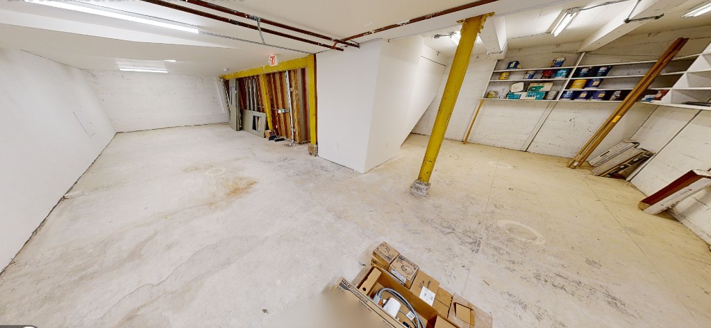 2870 California Street: basement, current condition