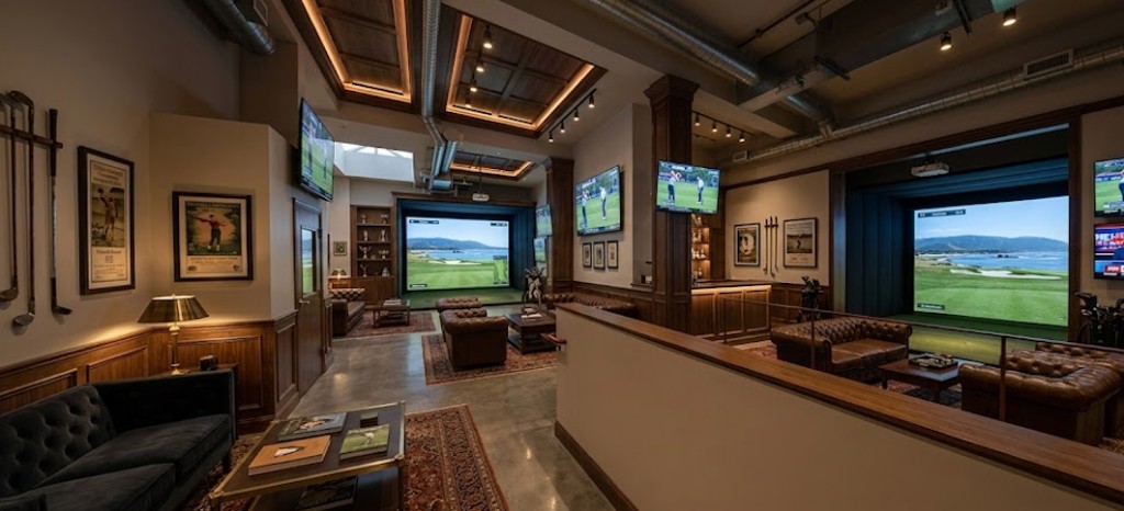 Concept rendering: front entryway and main lounge